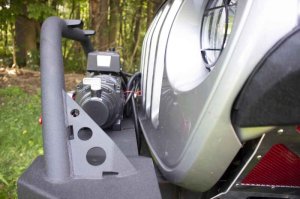 Jeep Wrangler JL Front Bumper - Fishbone Offroad - Mako Front - Black textured powder coat - `18-`27 Jeep Wrangler JL Front Bumper - Fishbone Offroad - Mako Front - Black textured powder coat - `18-`27